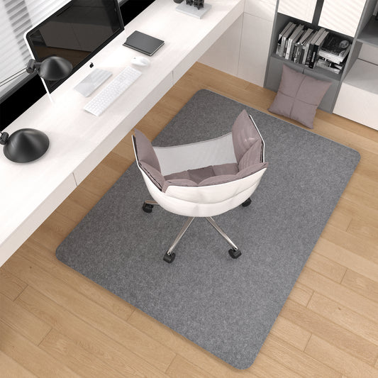 Chair Mat for Hardwood Floor,55" x 35" Office Chair Mats,Floor Protector Mat For Desk Chair,Light Gray